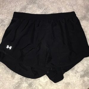 Under Armour Black Running Shorts